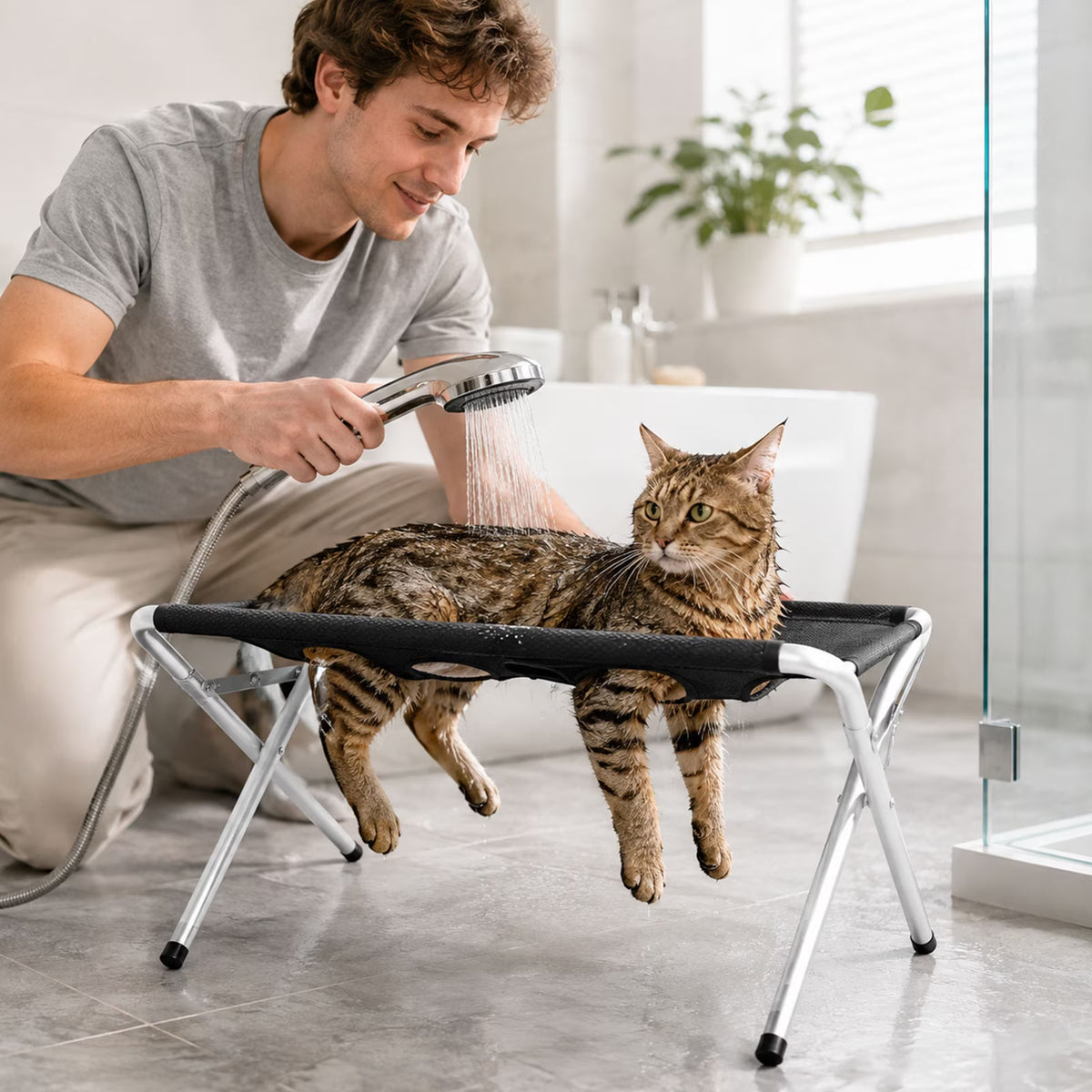 Dog Grooming Hammock Stand