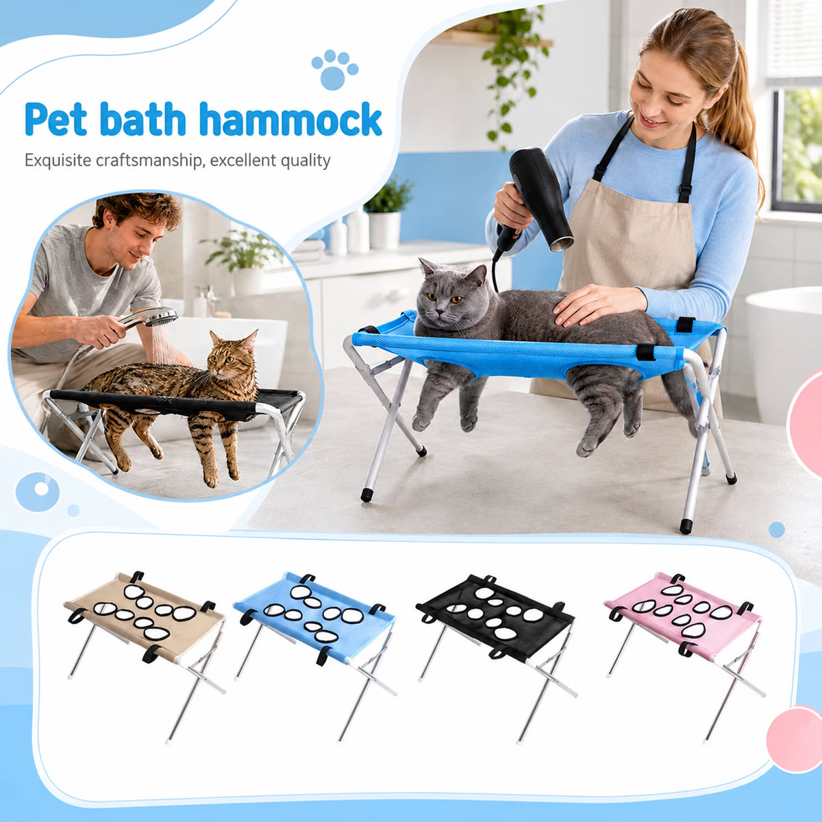 Dog Grooming Hammock Stand