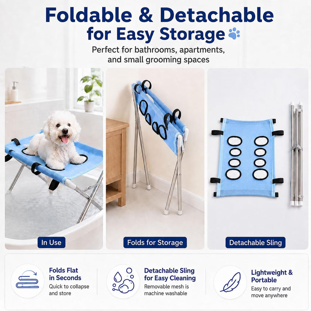 Dog Grooming Hammock Stand